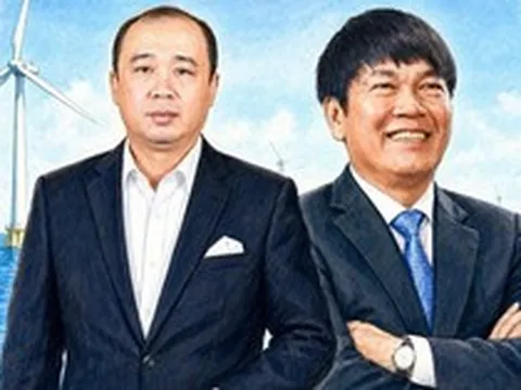 Đại gia Khoa “khàn” tiếp tục bắt tay tỷ phú Trần Đình Long, lập công ty điện gió 2.000 tỷ đồng
