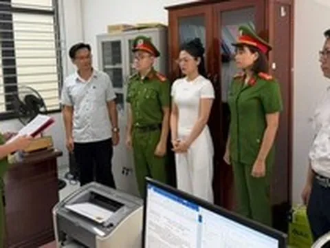 Thi hành lệnh bắt tạm giam Phạm Thị Mỹ Tuyết SN 1997