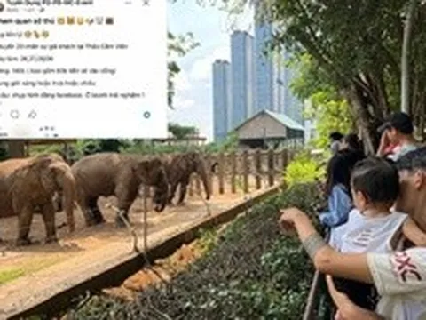Thảo Cầm Viên Sài Gòn cảnh báo