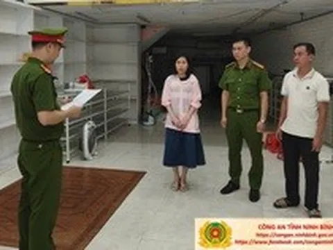 Khởi tố chủ shop Trần Thị Mơ SN 1984