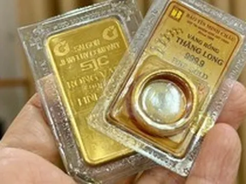 Giá vàng nhẫn trơn, vàng miếng chiều 30/6 đồng loạt tăng so với mức thấp buổi sáng