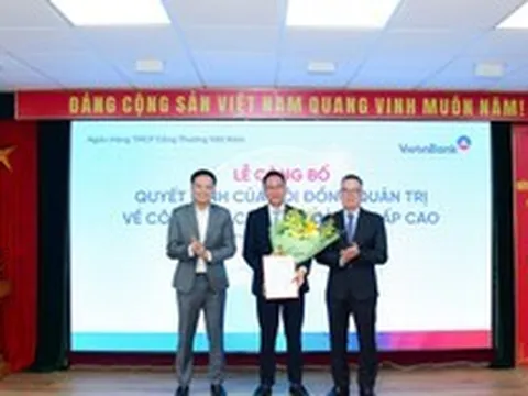 Ông Nguyễn Thanh Tùng giữ chức vụ Phó Tổng Giám đốc VietinBank