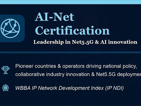 Dẫn dắt Mạng 2030: WBBA chính thức ra mắt AI-Net, chứng nhận truyền thông dữ liệu có uy tín trên phạm vi toàn cầu