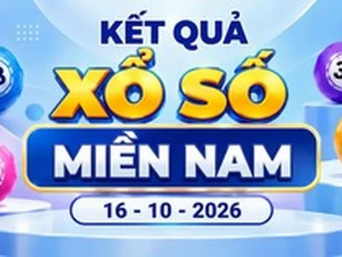 XSMN 16/10 - Kết quả xổ số miền Nam ngày 16 tháng 10