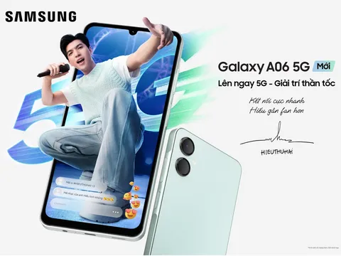 Galaxy A06 5G chính thức lên kệ với mức giá hấp dẫn và ba màu sắc thời trang