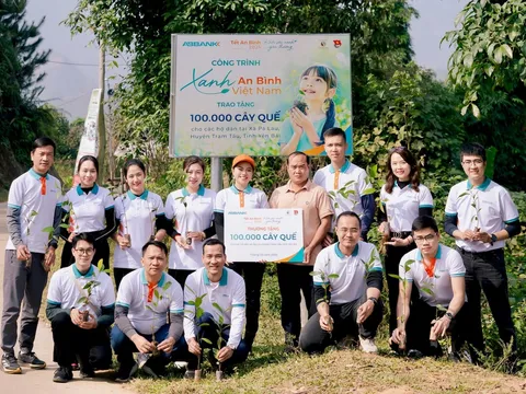 ABBANK gây quỹ thành công 100.000 cây quế, giúp người dân Yên Bái xây dựng tương lai bền vững