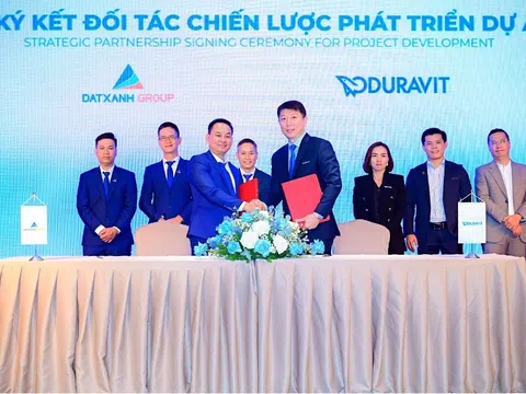 Đất Xanh bắt tay Duravit: Gia tăng giá trị đầu tư căn hộ cao cấp