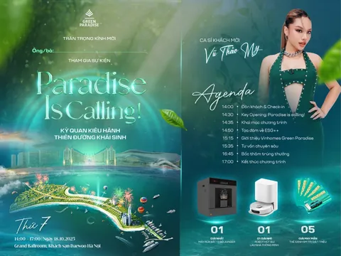 Tân Hương Phát đồng hành cùng Vinhomes Green Paradise trong chuỗi sự kiện lớn tại Hà Nội