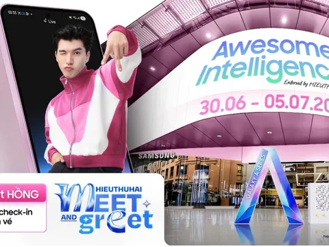 Galaxy A56 5G ra mắt phiên bản Hồng thời thượng, HIEUTHUHAI dẫn dắt loạt hoạt động hè sôi động